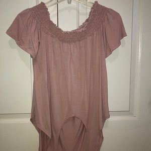 Off the shoulder top